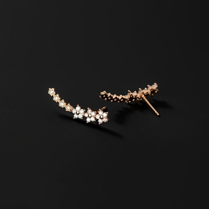 Aretes florales atemporales