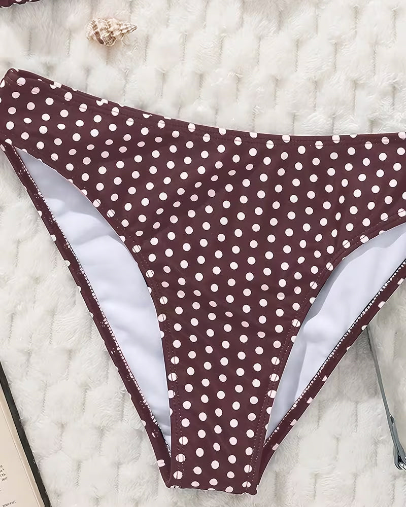 Bikini de tirantes a lunares
