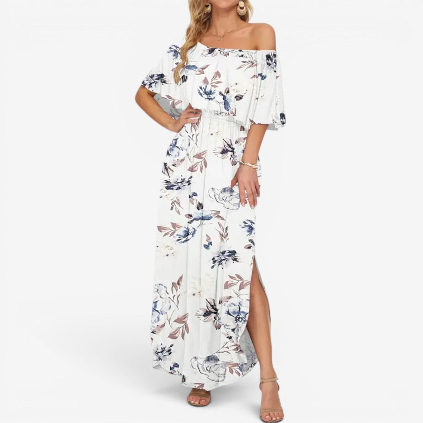 Macey™ Vestido maxi con abertura