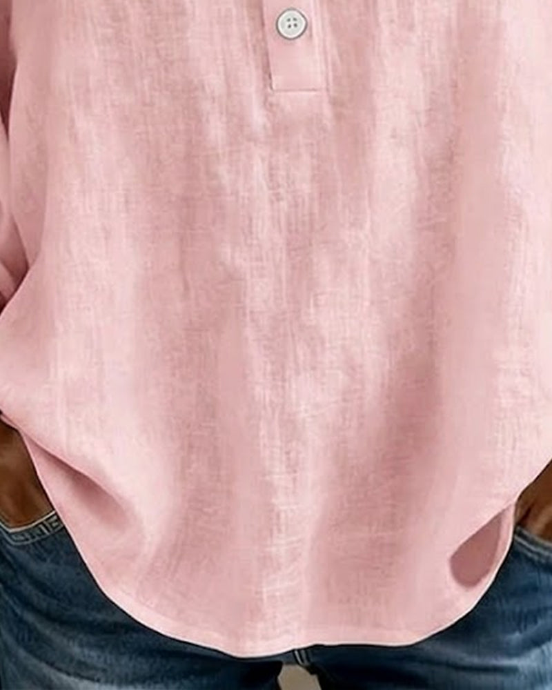 Blusa de cuello cuadrado en encaje con mangas abullonadas