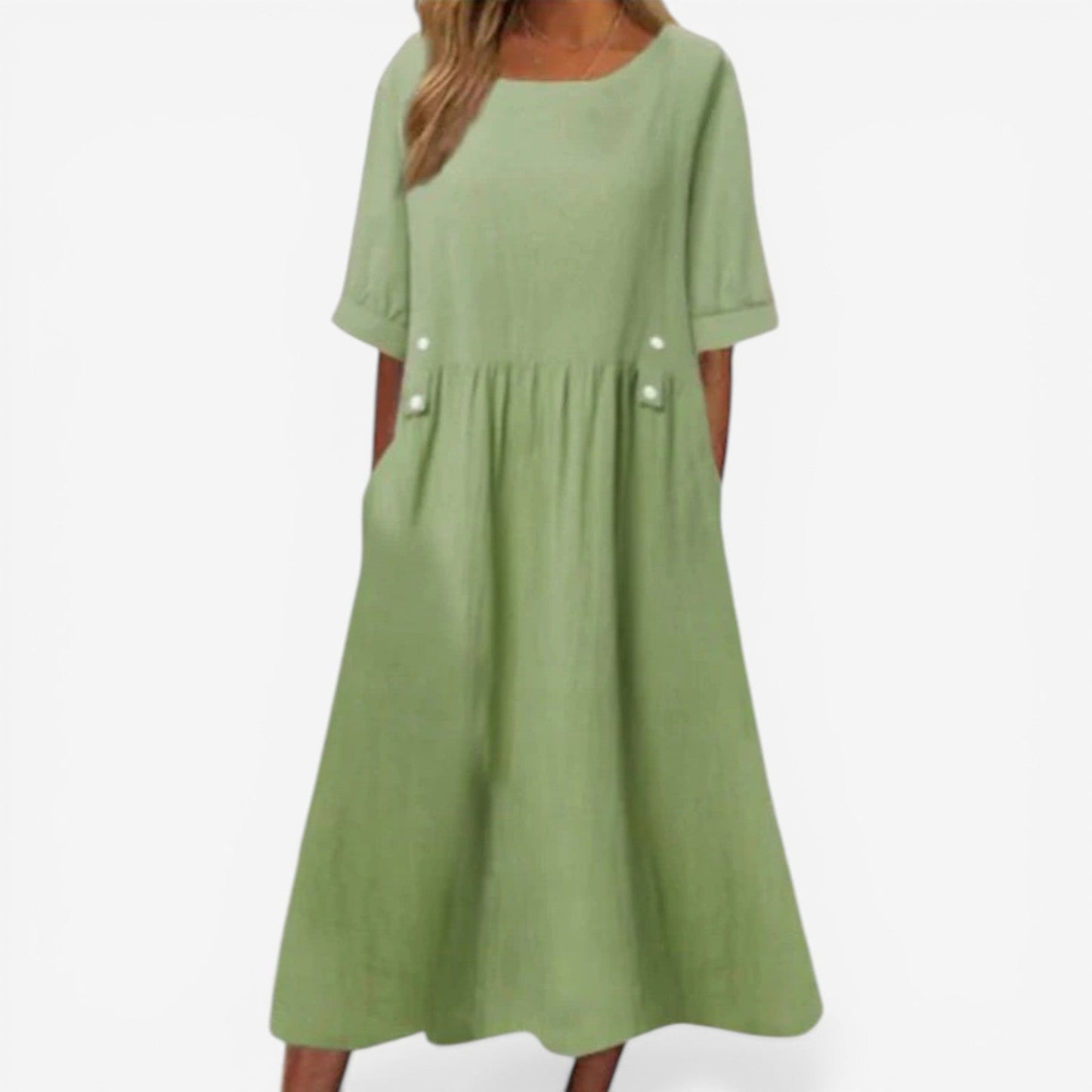 Grazia™ Vestido midi fluido
