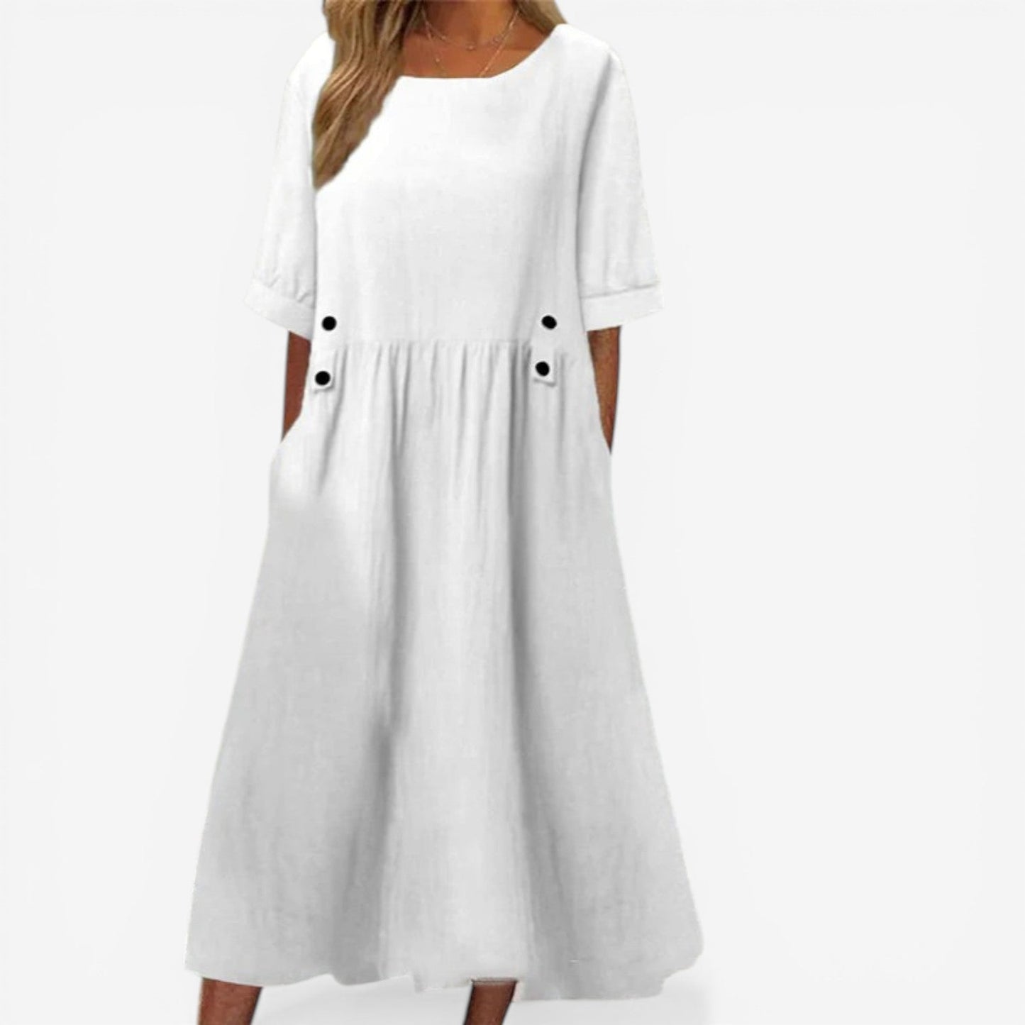 Grazia™ Vestido midi fluido