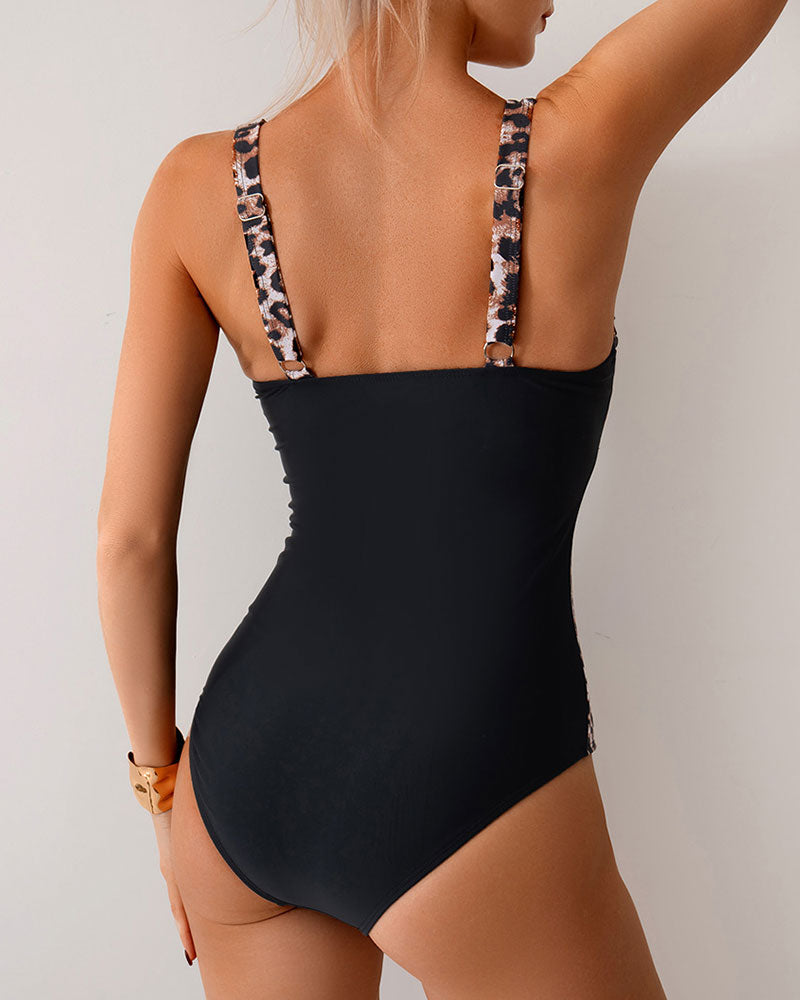 Traje de baño de una pieza para mujer