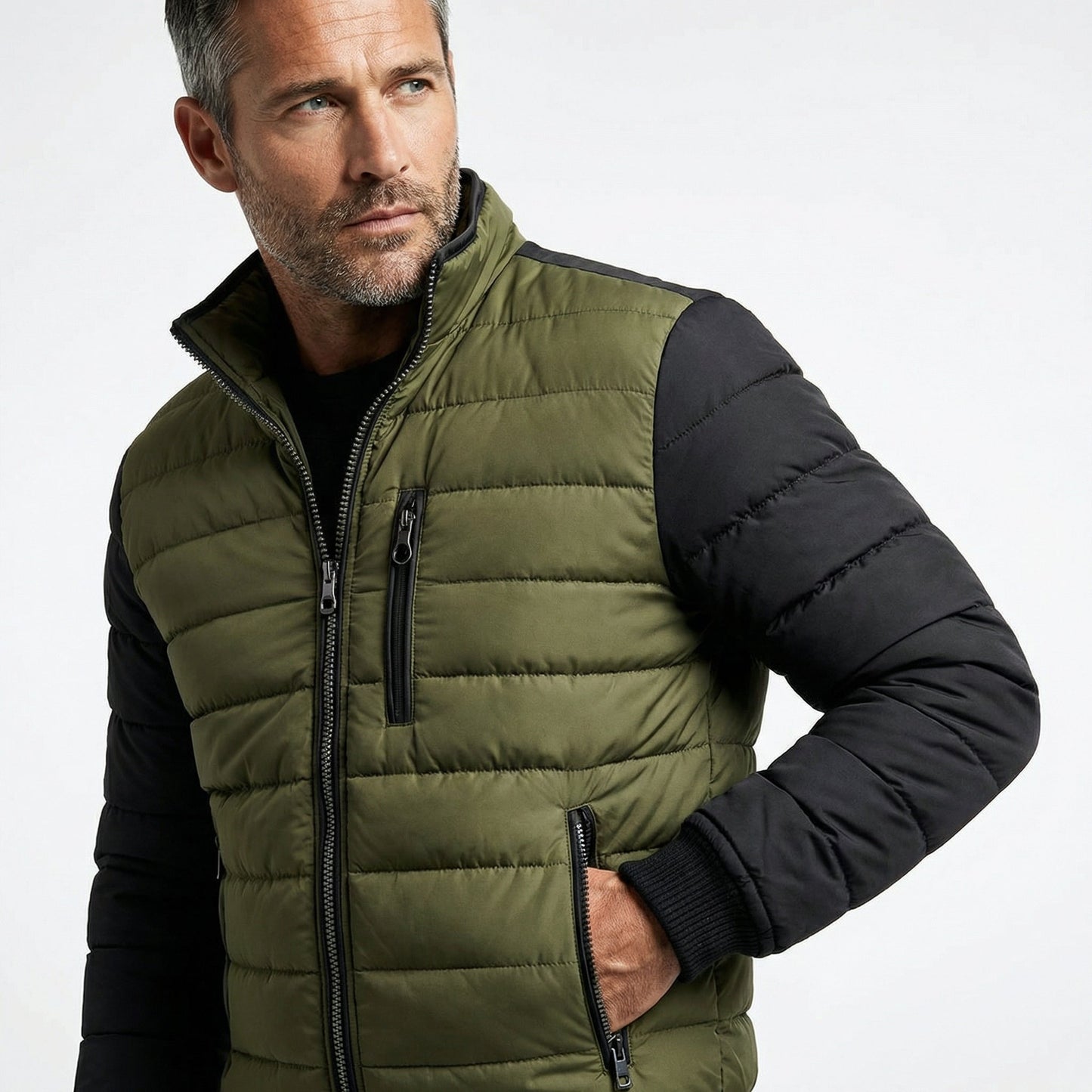Blake chaqueta acolchada con cremallera