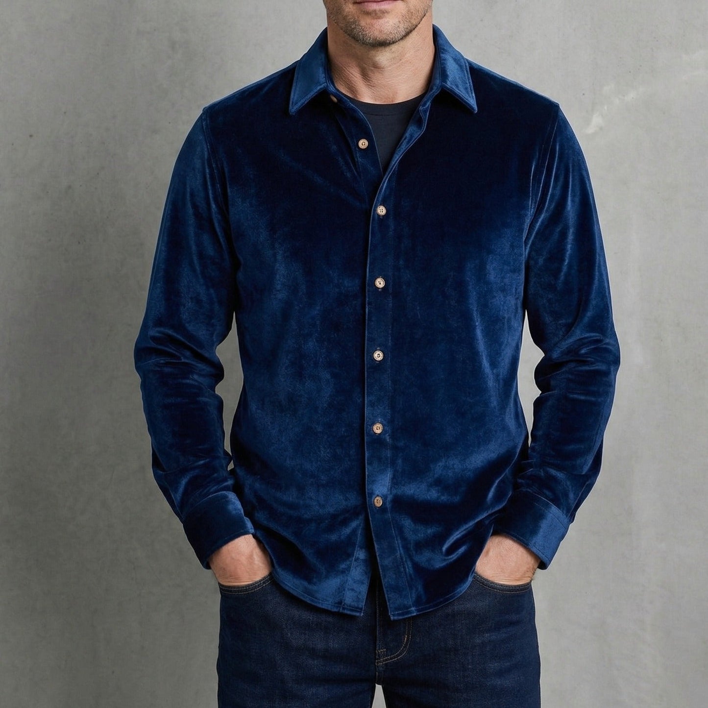 CAMISA DE TERCIPELO ELITE