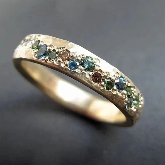 Bellara™ Anillo de oro vintage