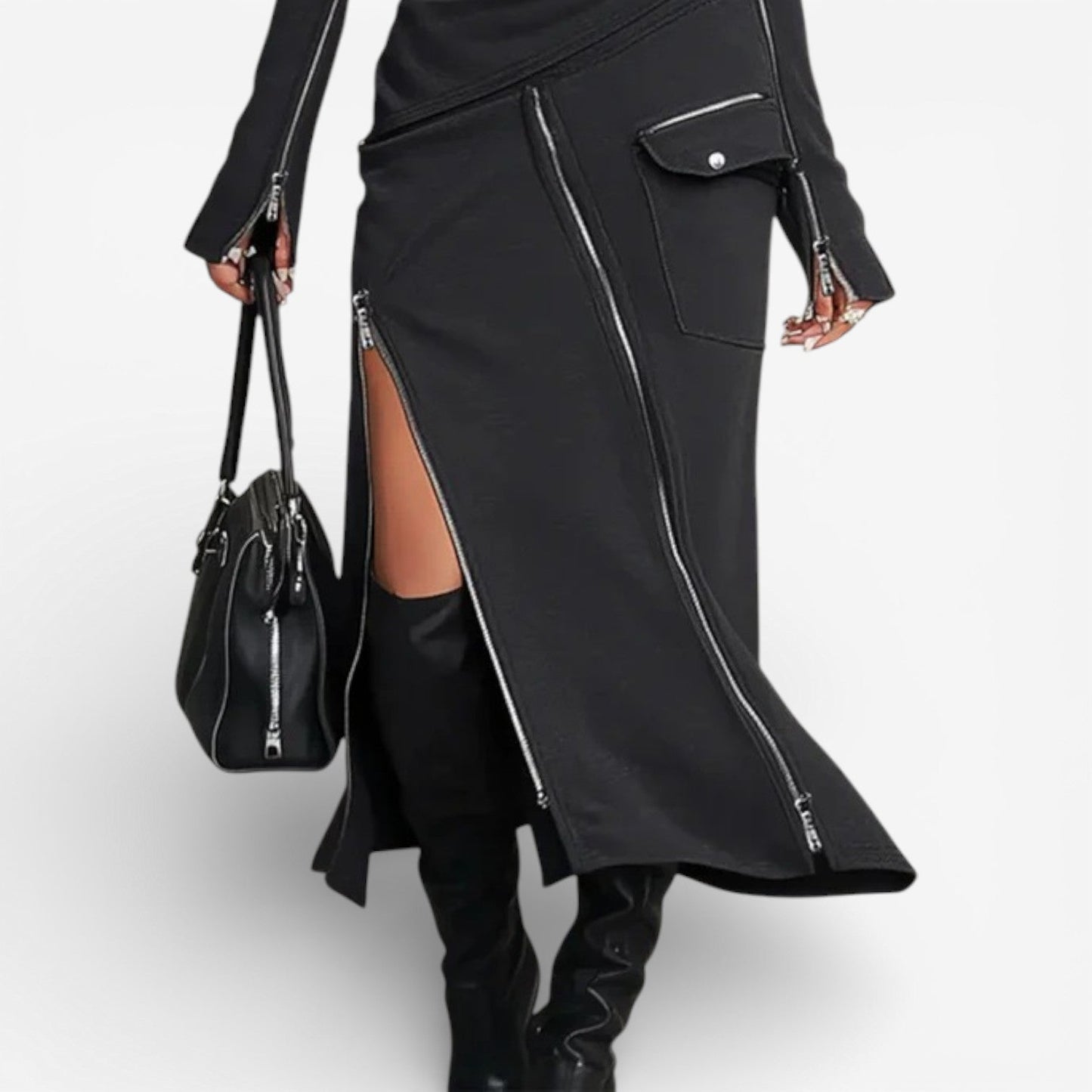 Carlene™ Vestido ajustado con abertura