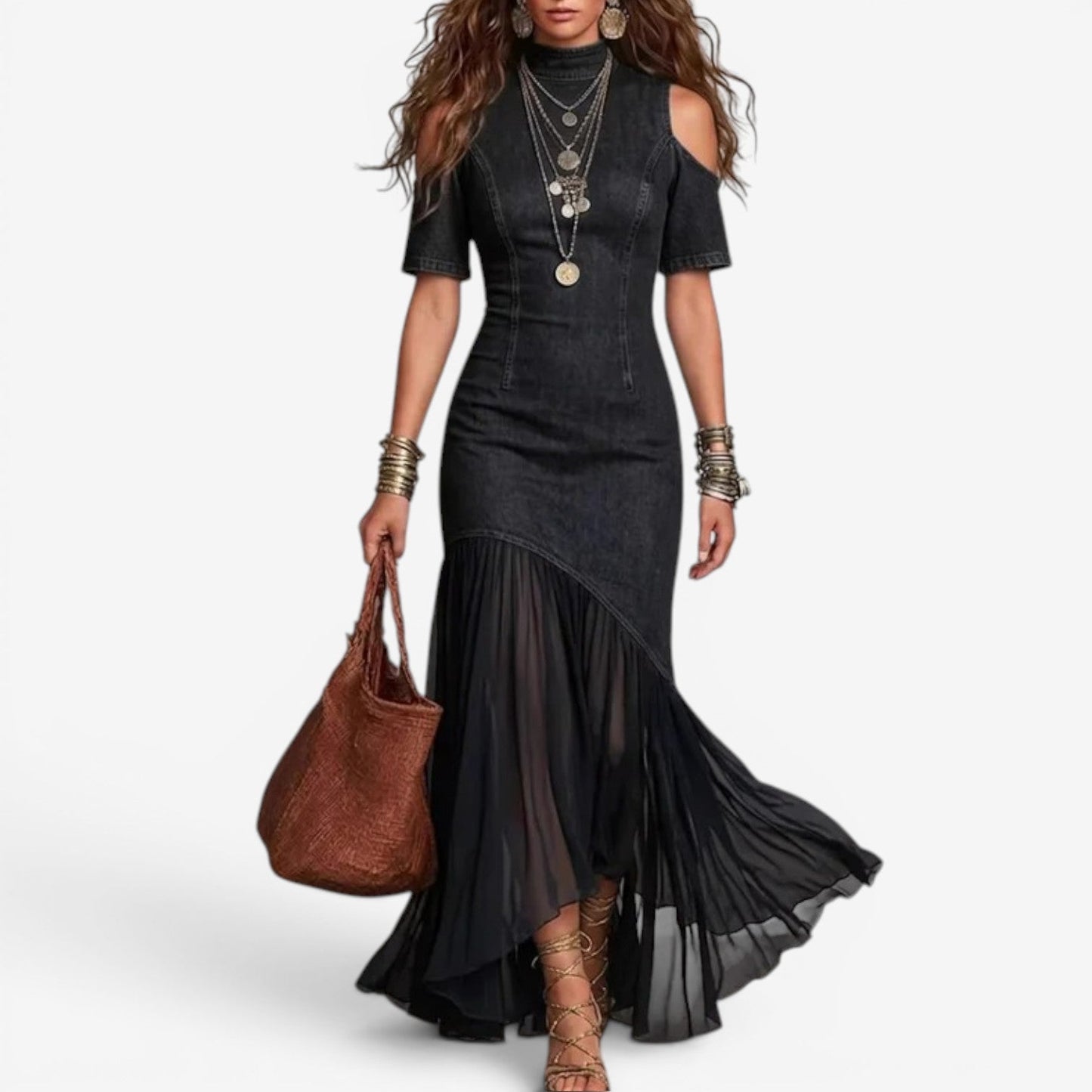Kimberley™ Vestido largo de denim