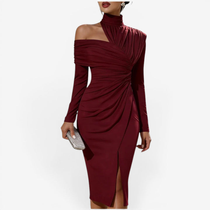 Queenie™ vestido midi envolvente