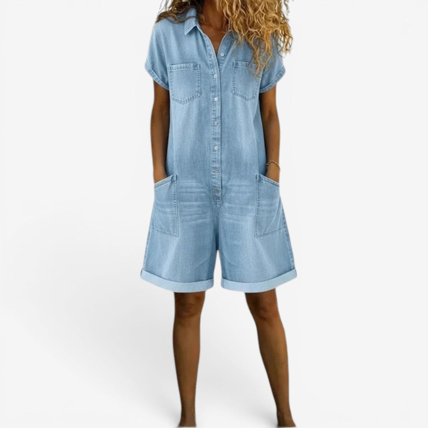Isabella™ Mono corto de jeans