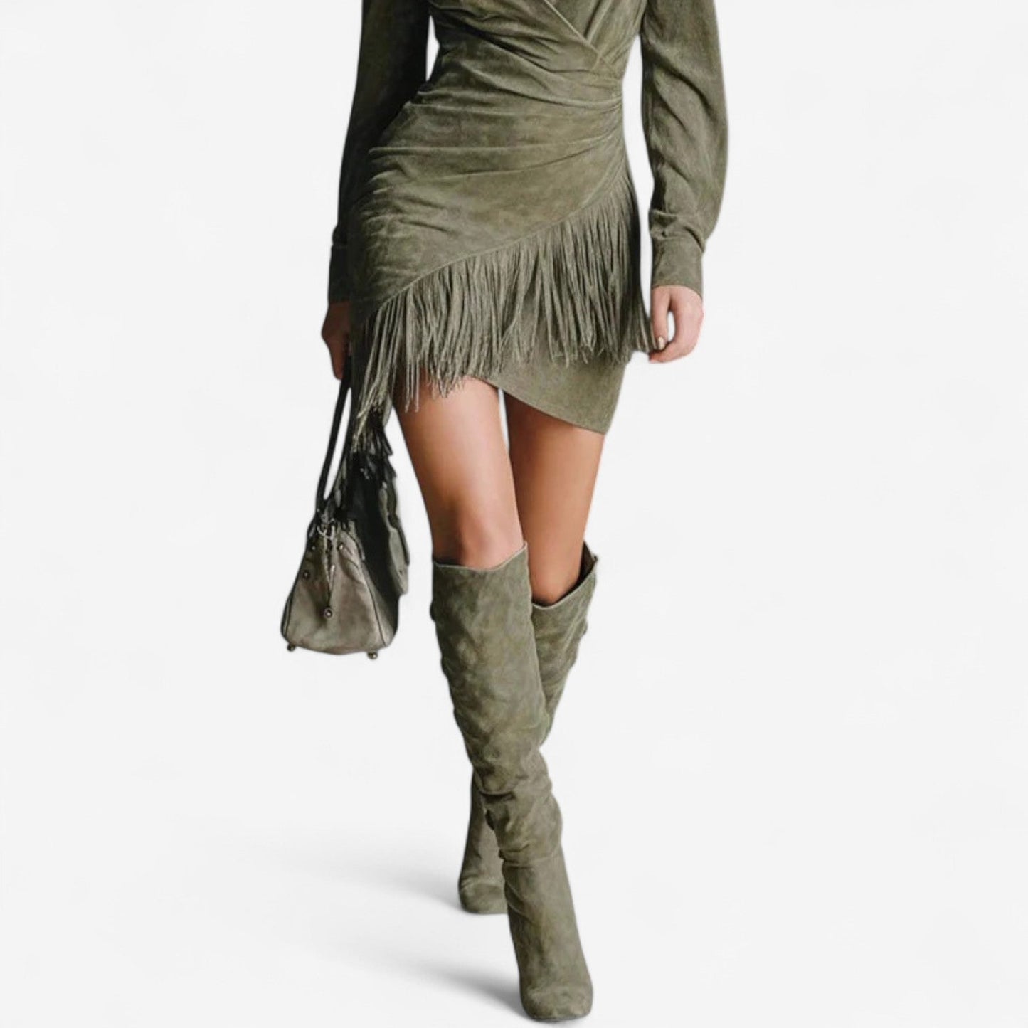 Rose™ Vestido drapeado