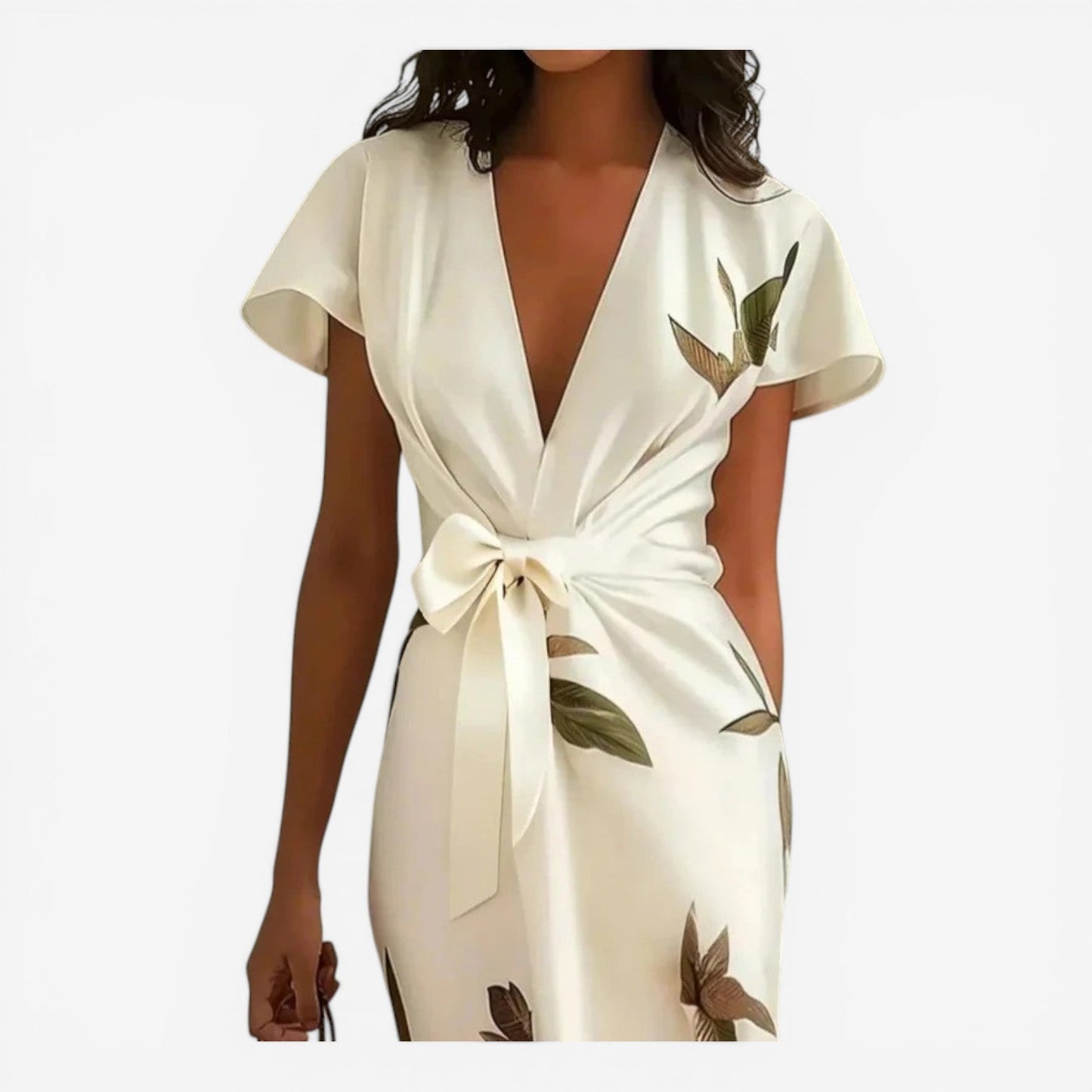 Hailey™ Vestido midi envolvente