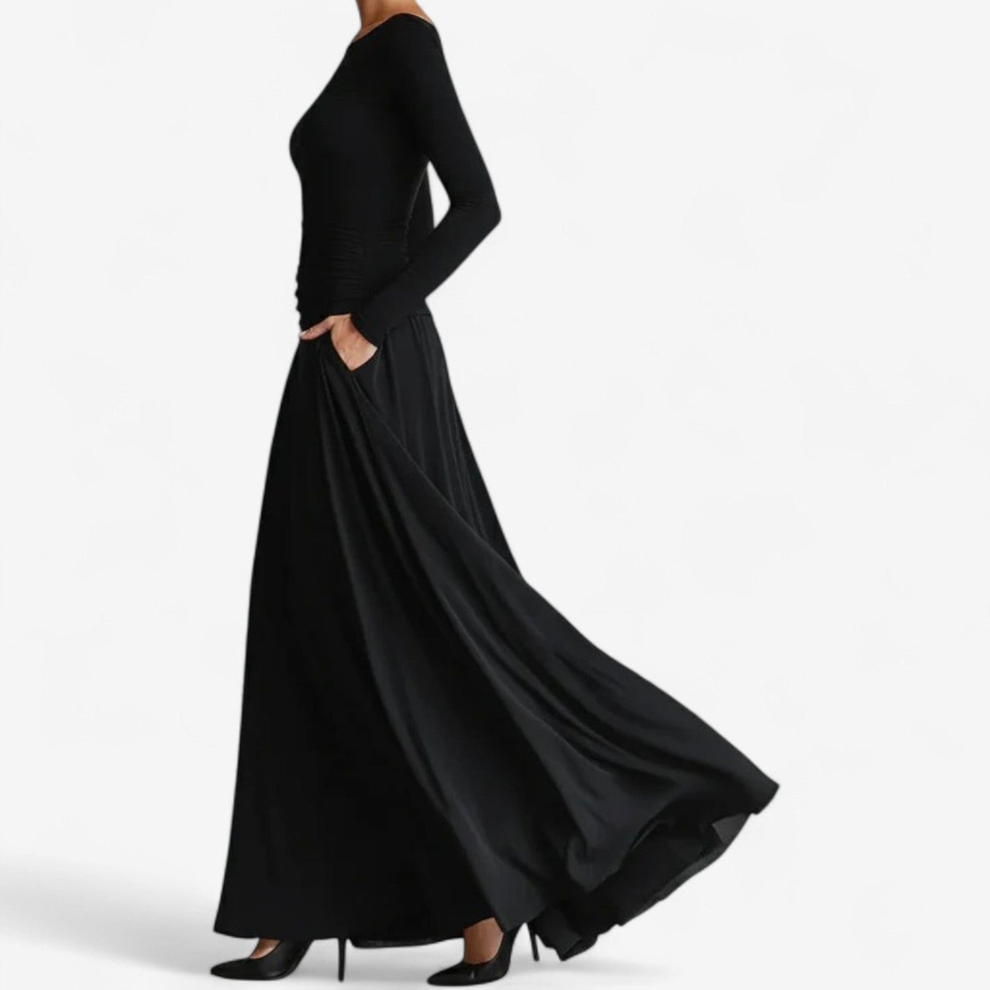 Salima™ Vestido fluido