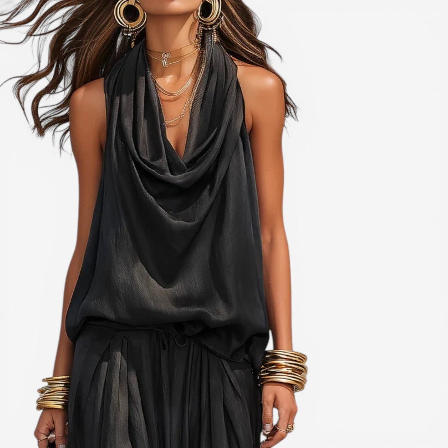 Zyrill™ Vestido negro