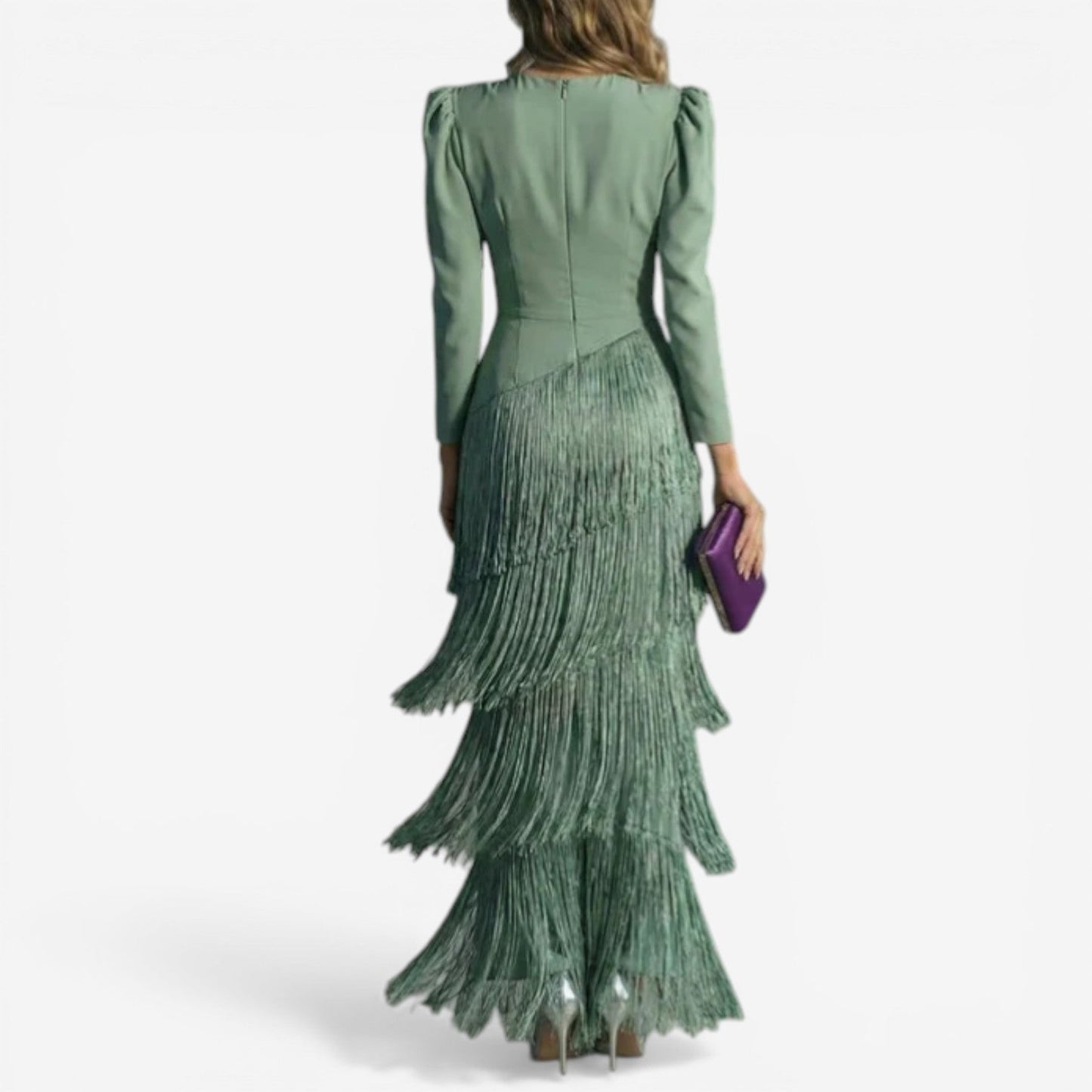 Atasha™ Vestido con flecos