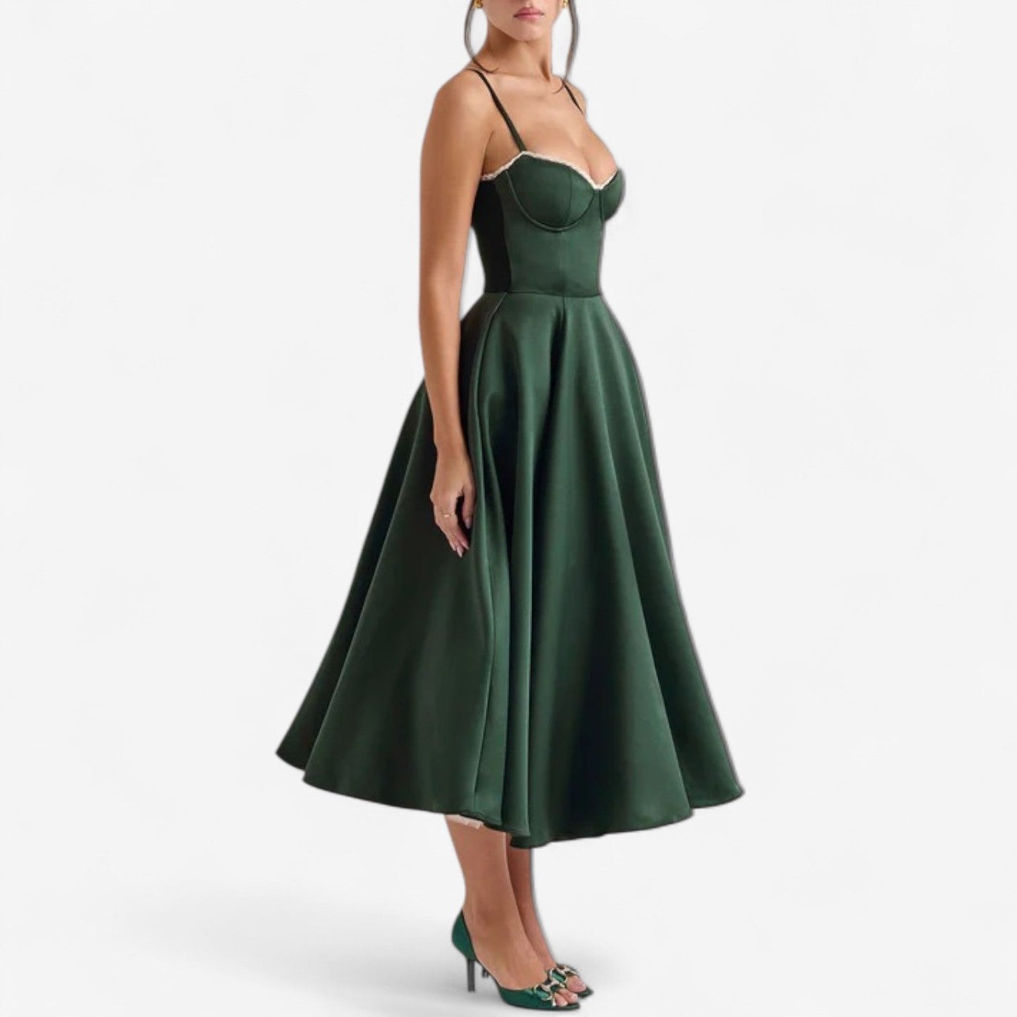 Catera™ Vestido acampanado