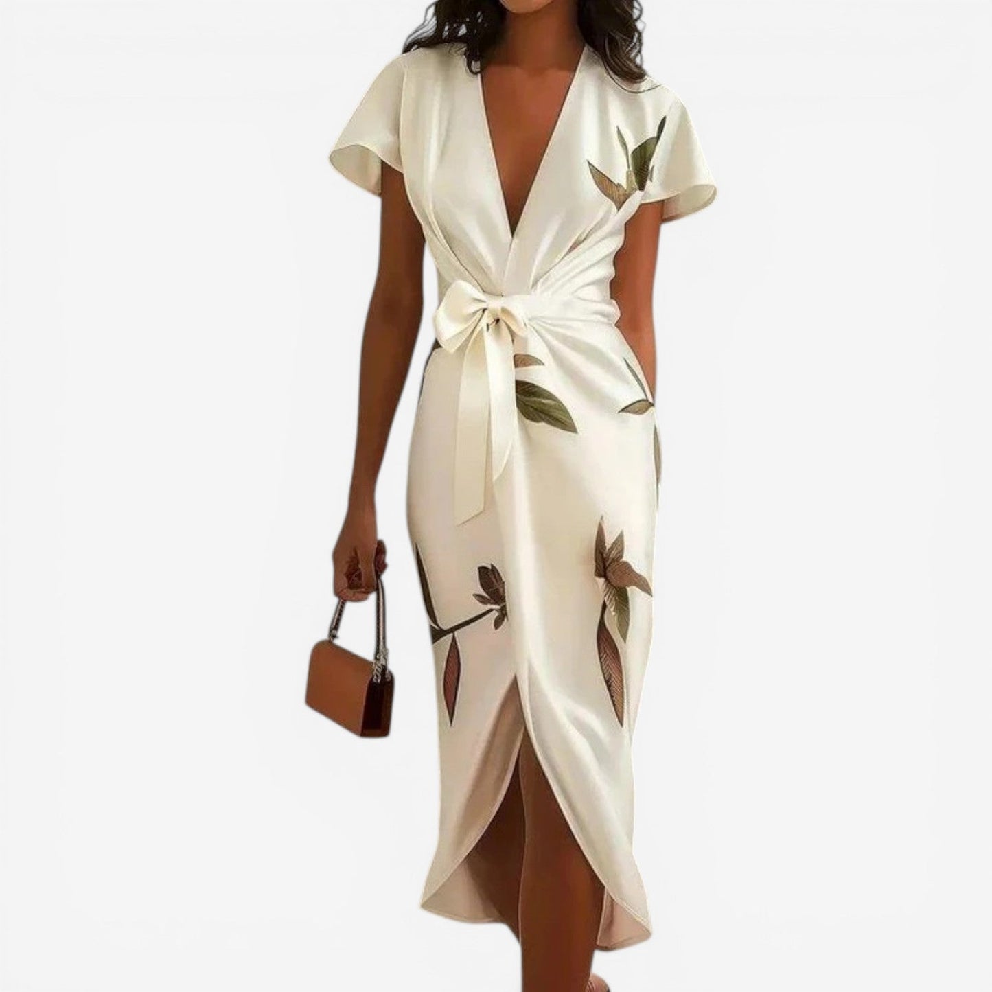 Hailey™ Vestido midi envolvente