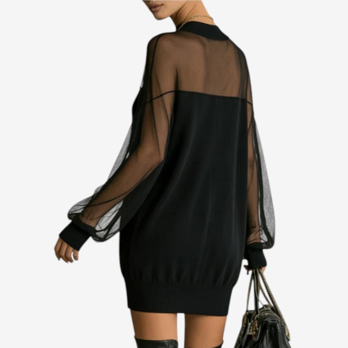 Antonella™ vestido corto velado
