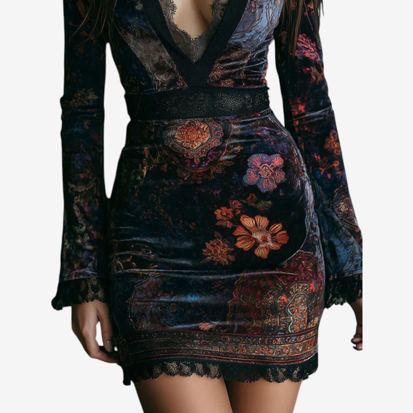 Fantoni™ Vestido Estampado