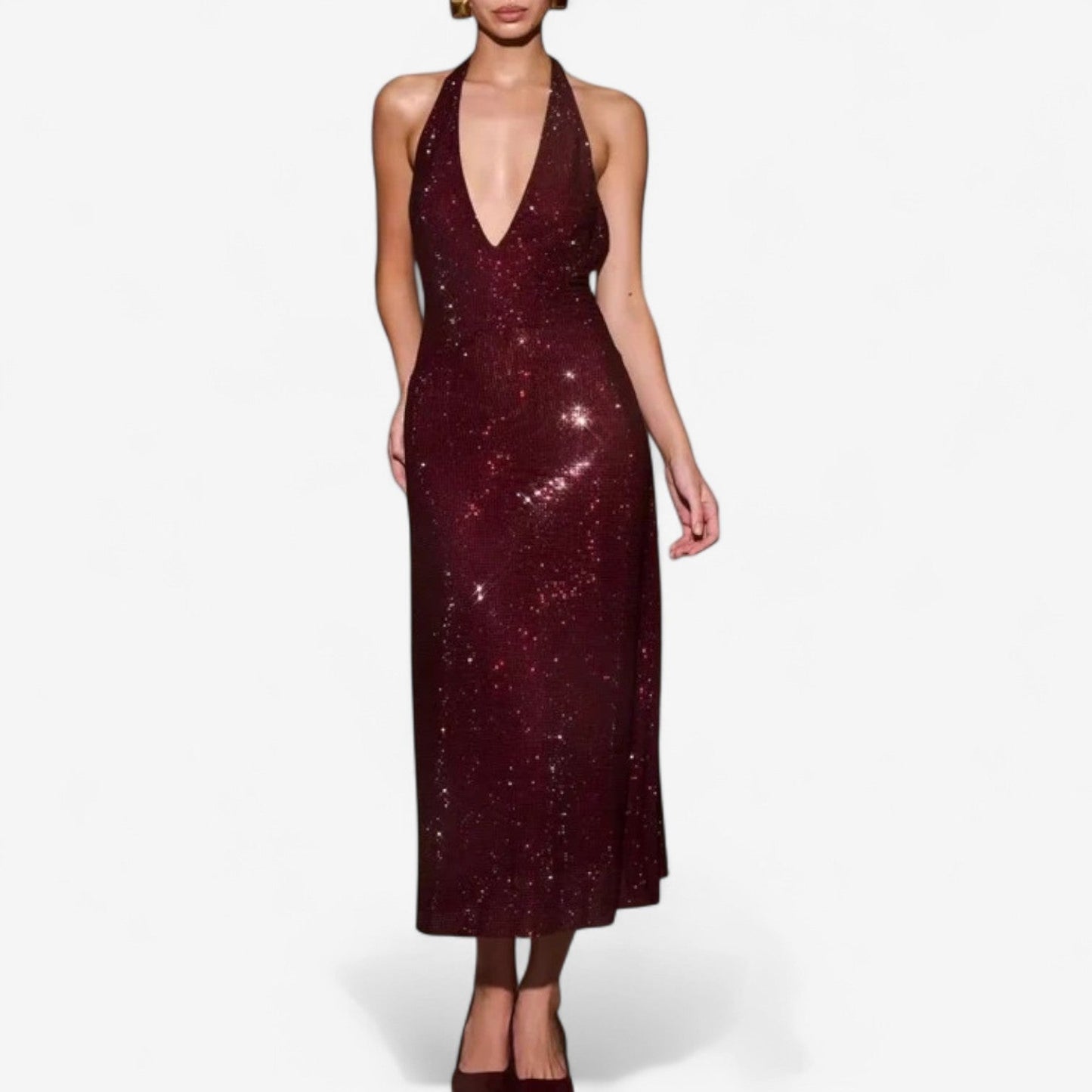 Vestido con lentejuelas Ischen™
