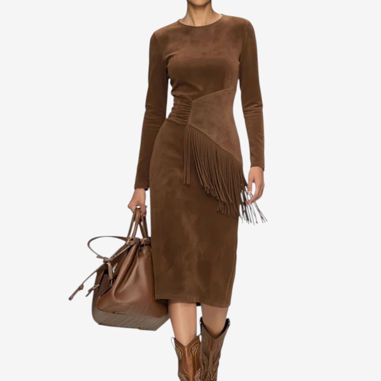 Nicole™ Vestido color moka