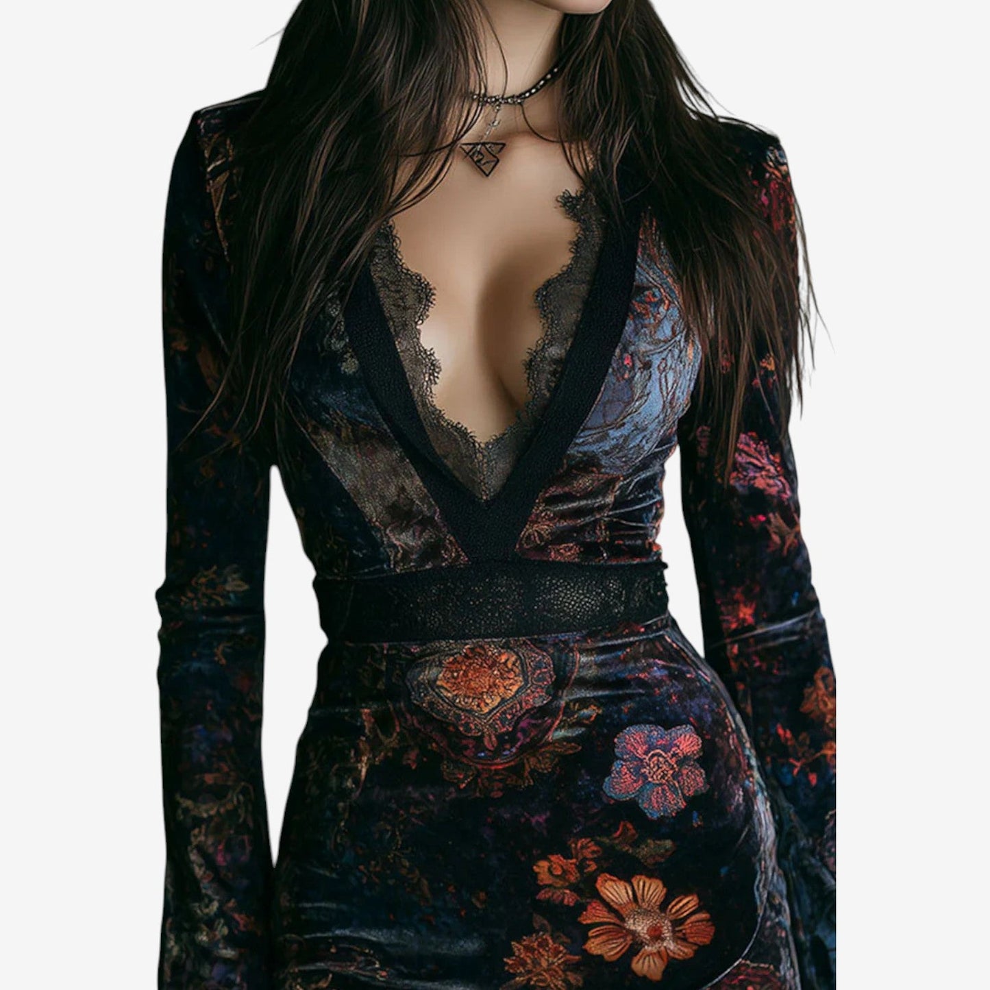 Fantoni™ Vestido Estampado