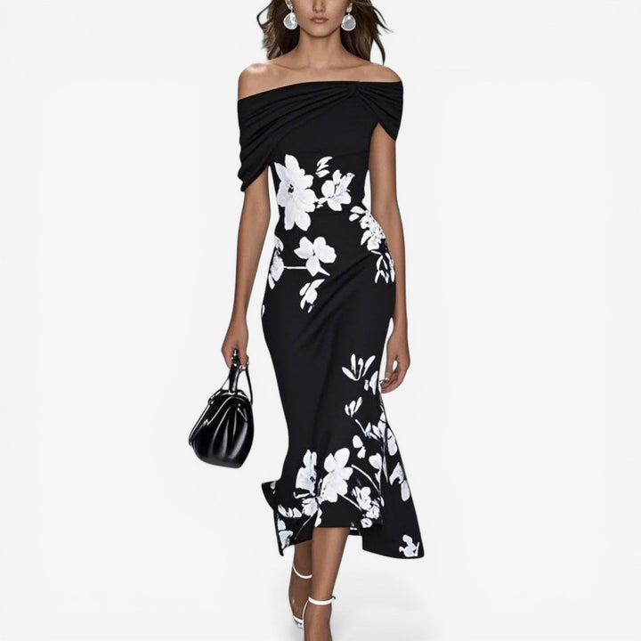 Glaiza™ Vestido midi de flores