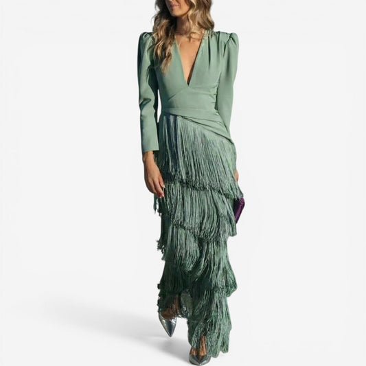 Atasha™ Vestido con flecos