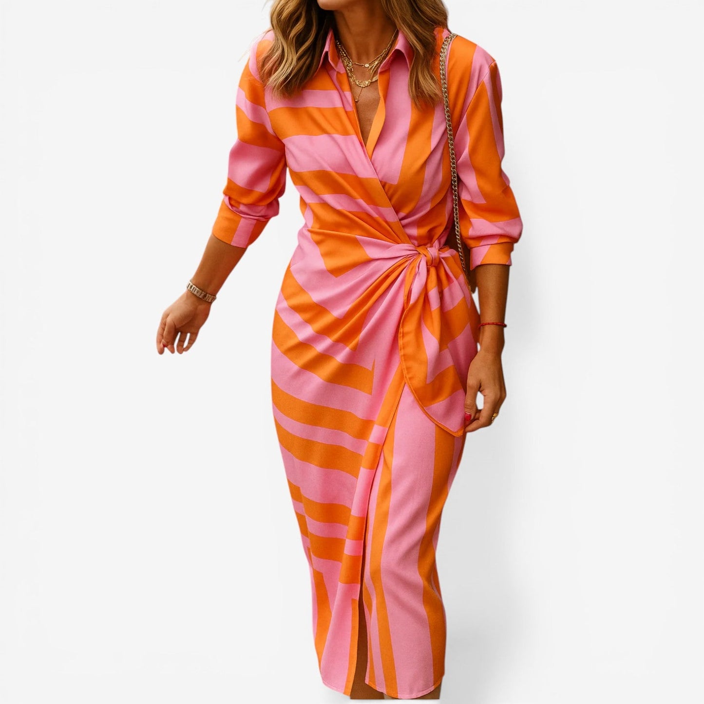 Celestine™ Vestido cruzado