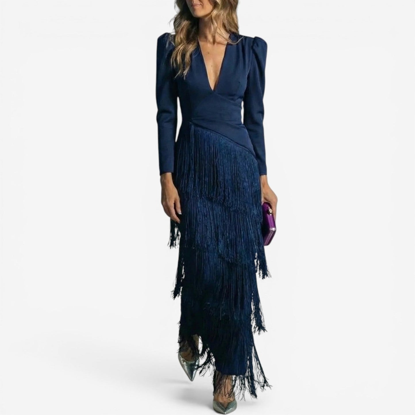 Atasha™ Vestido con flecos