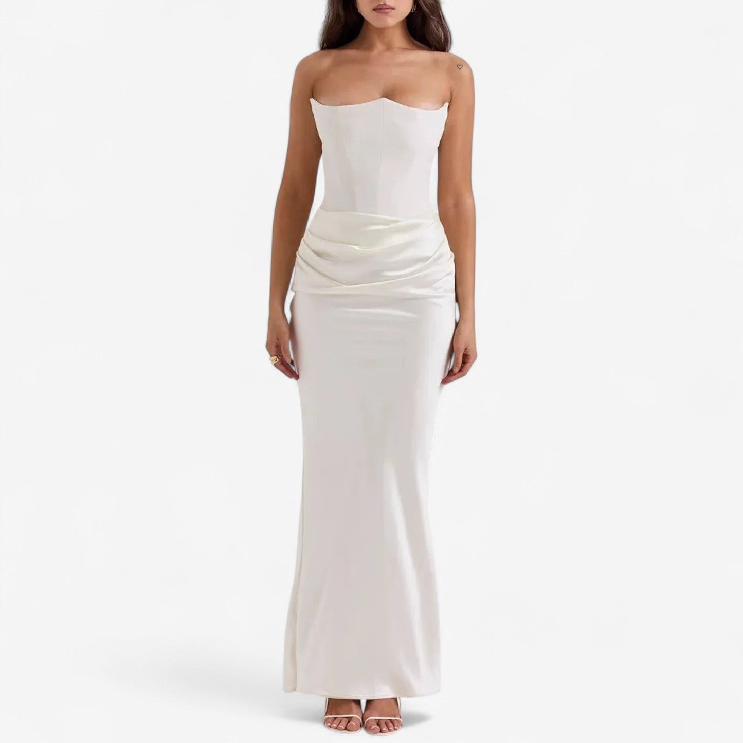 Corsini™ Vestido sin tirantes