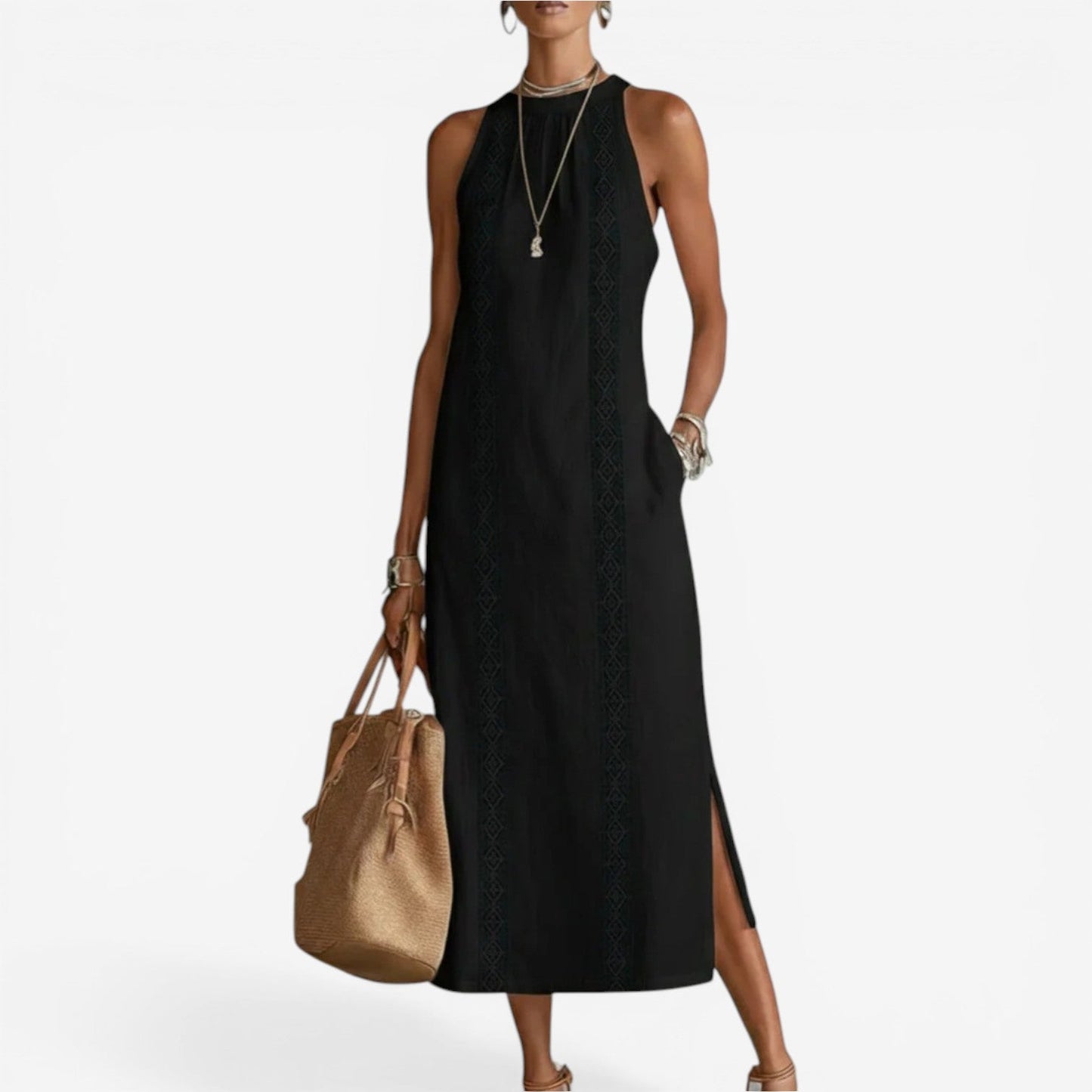 Althea™ Vestido midi minimalista