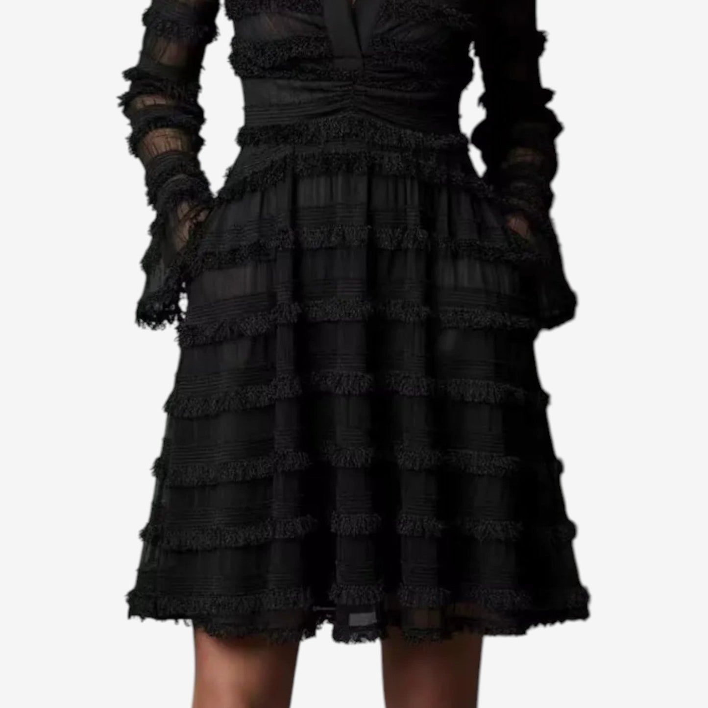 Hazel™ Vestido elegante con volante