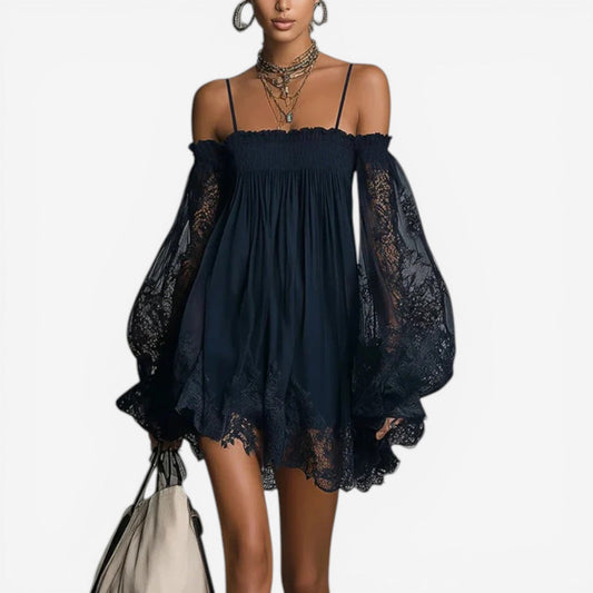 Julliana™ Vestido corto de encaje