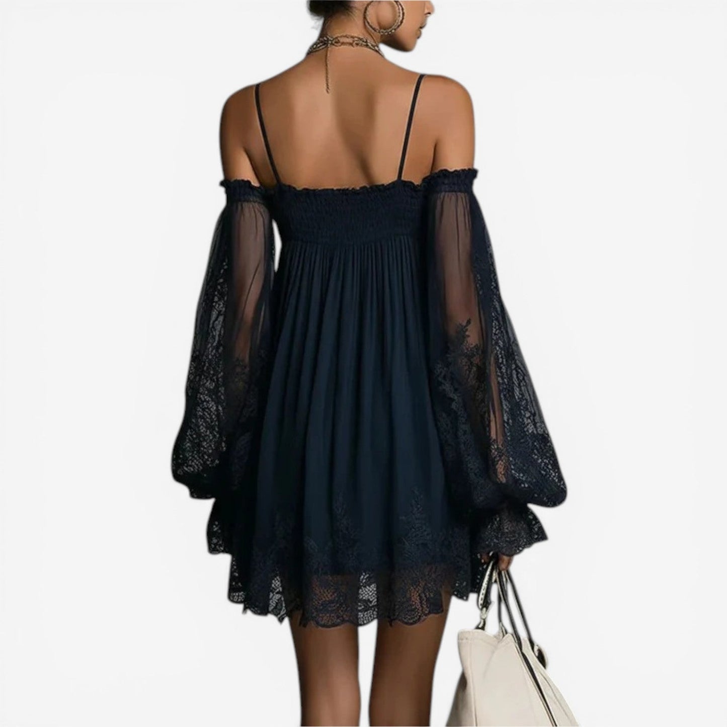 Julliana™ Vestido corto de encaje