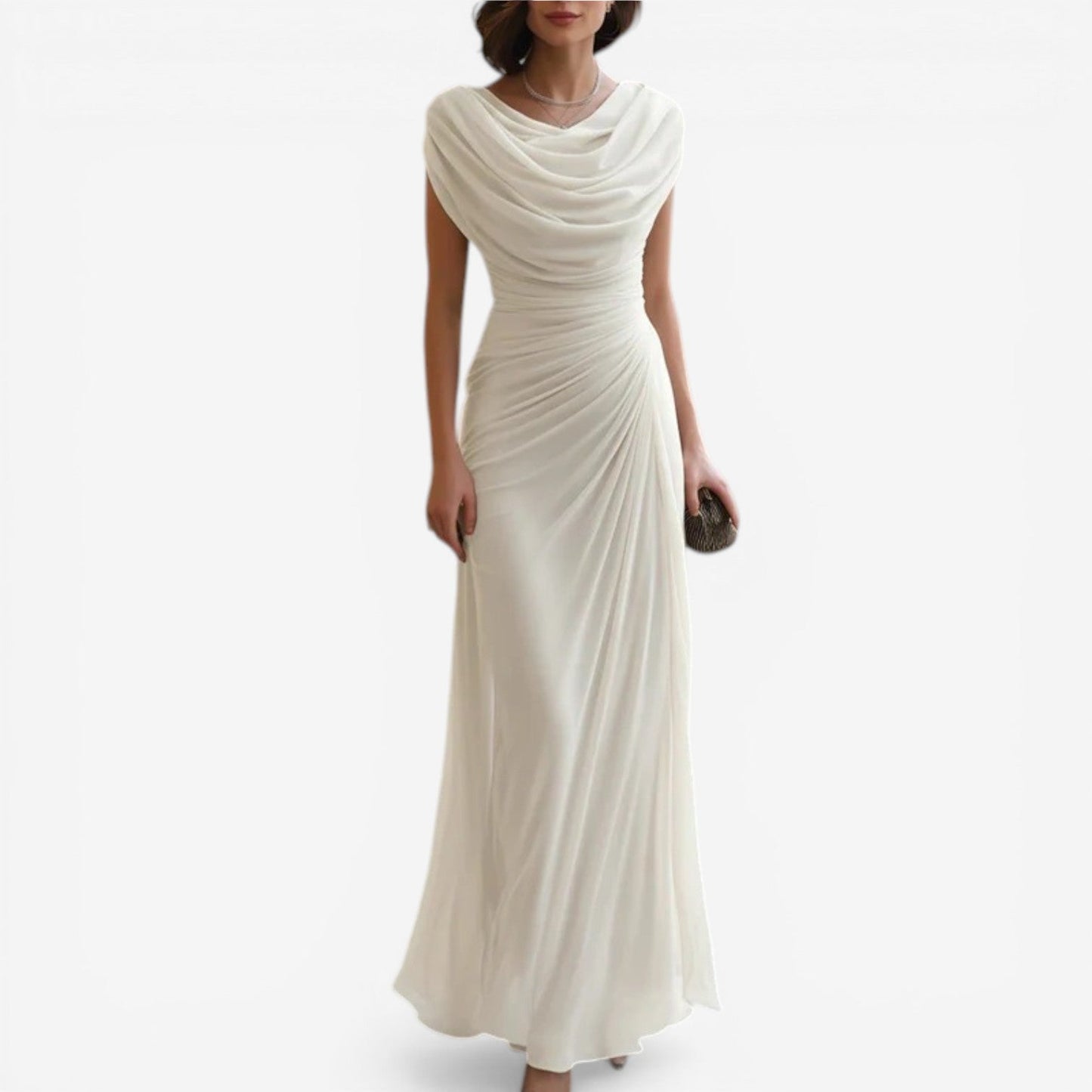 Charmaine™ vestido largo plisado