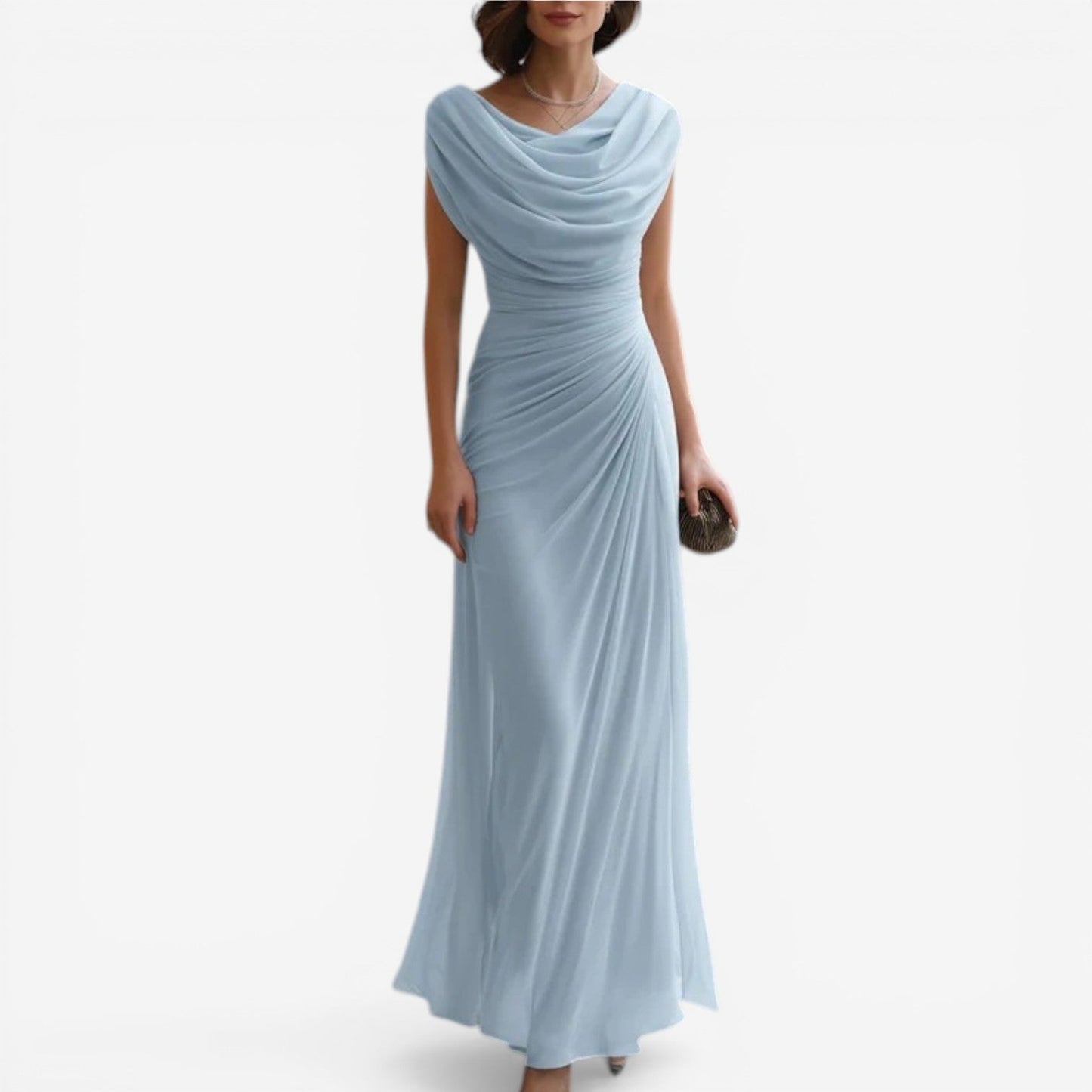 Charmaine™ vestido largo plisado