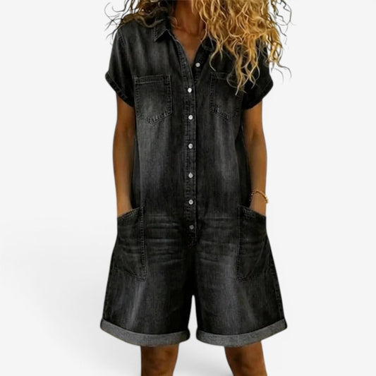 Isabella™ Mono corto de jeans