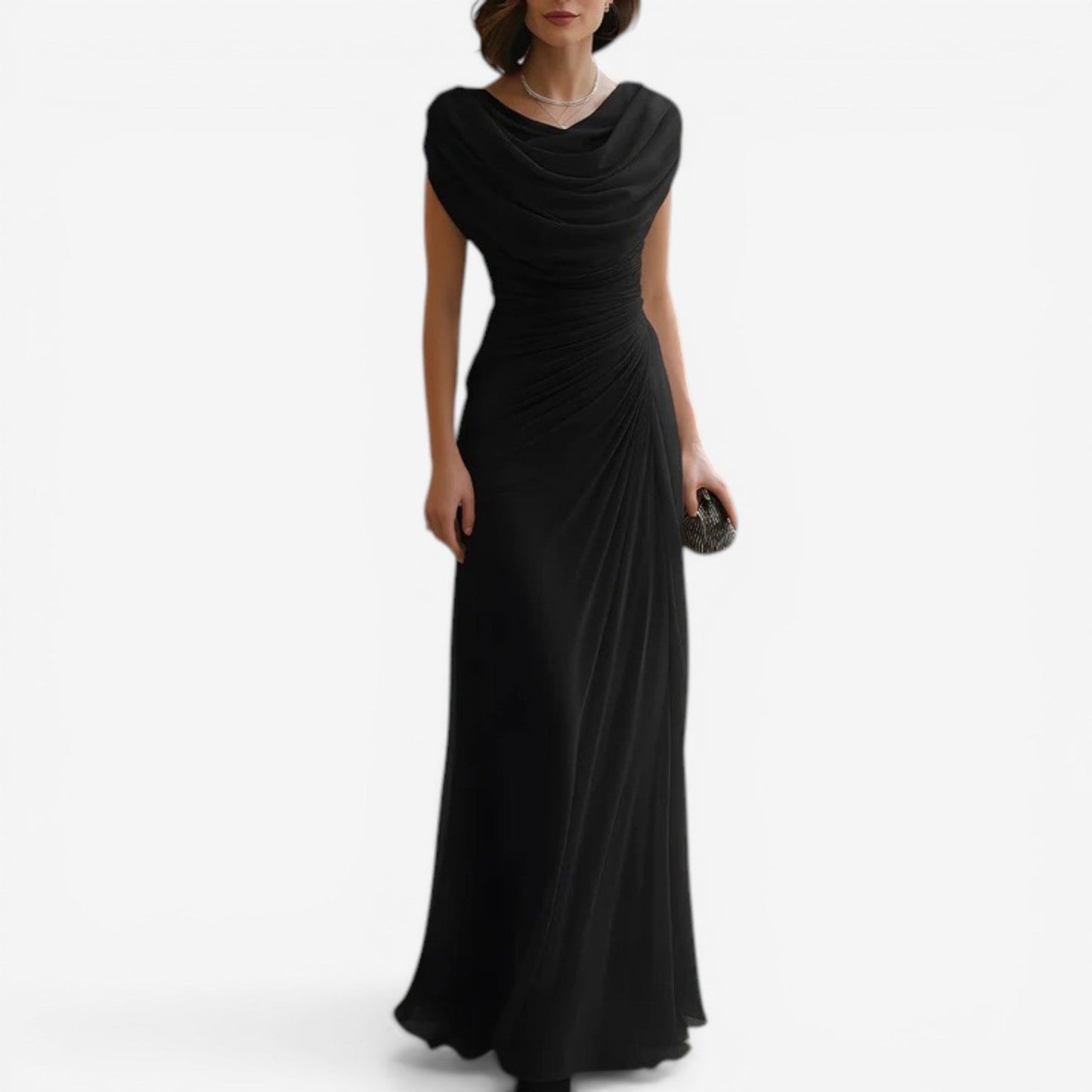 Charmaine™ vestido largo plisado