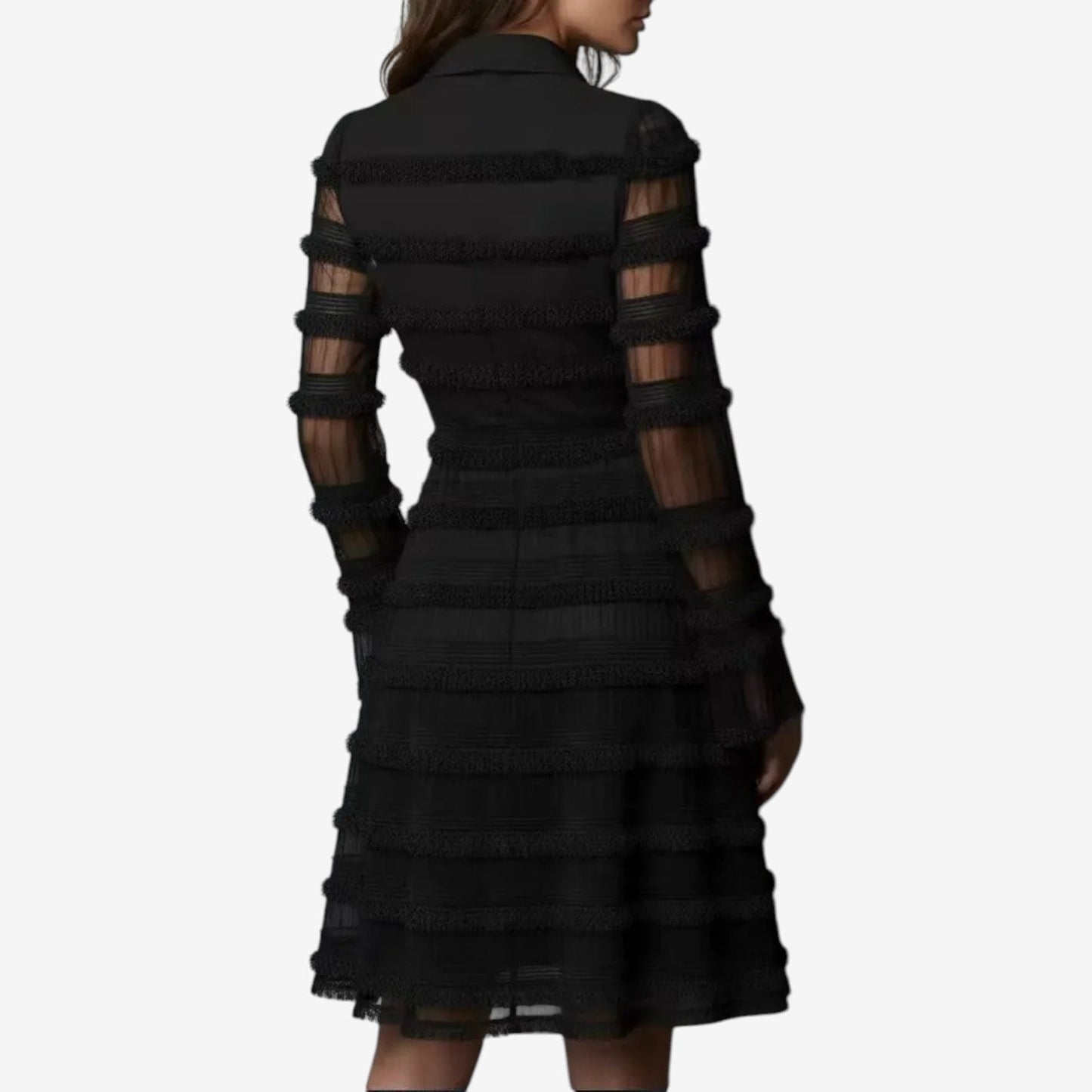 Hazel™ Vestido elegante con volante
