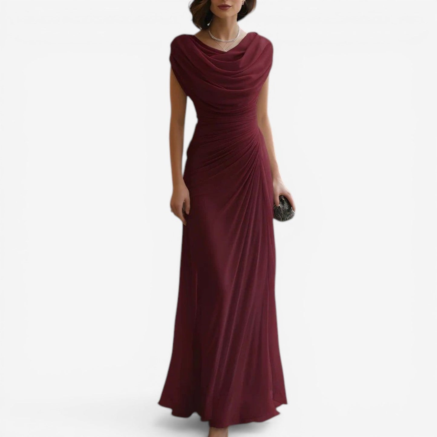 Charmaine™ vestido largo plisado