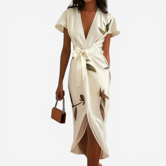 Hailey™ Vestido midi envolvente