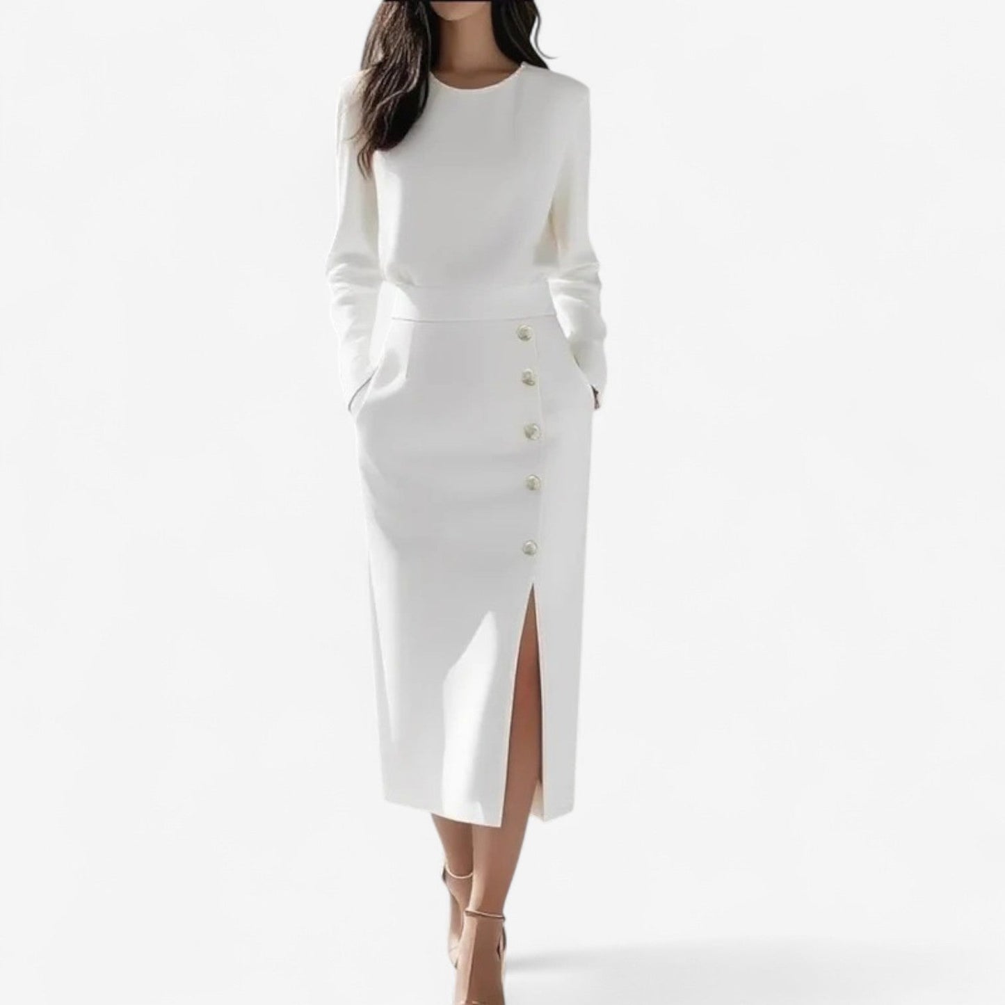 Cloé™ Vestido con abertura
