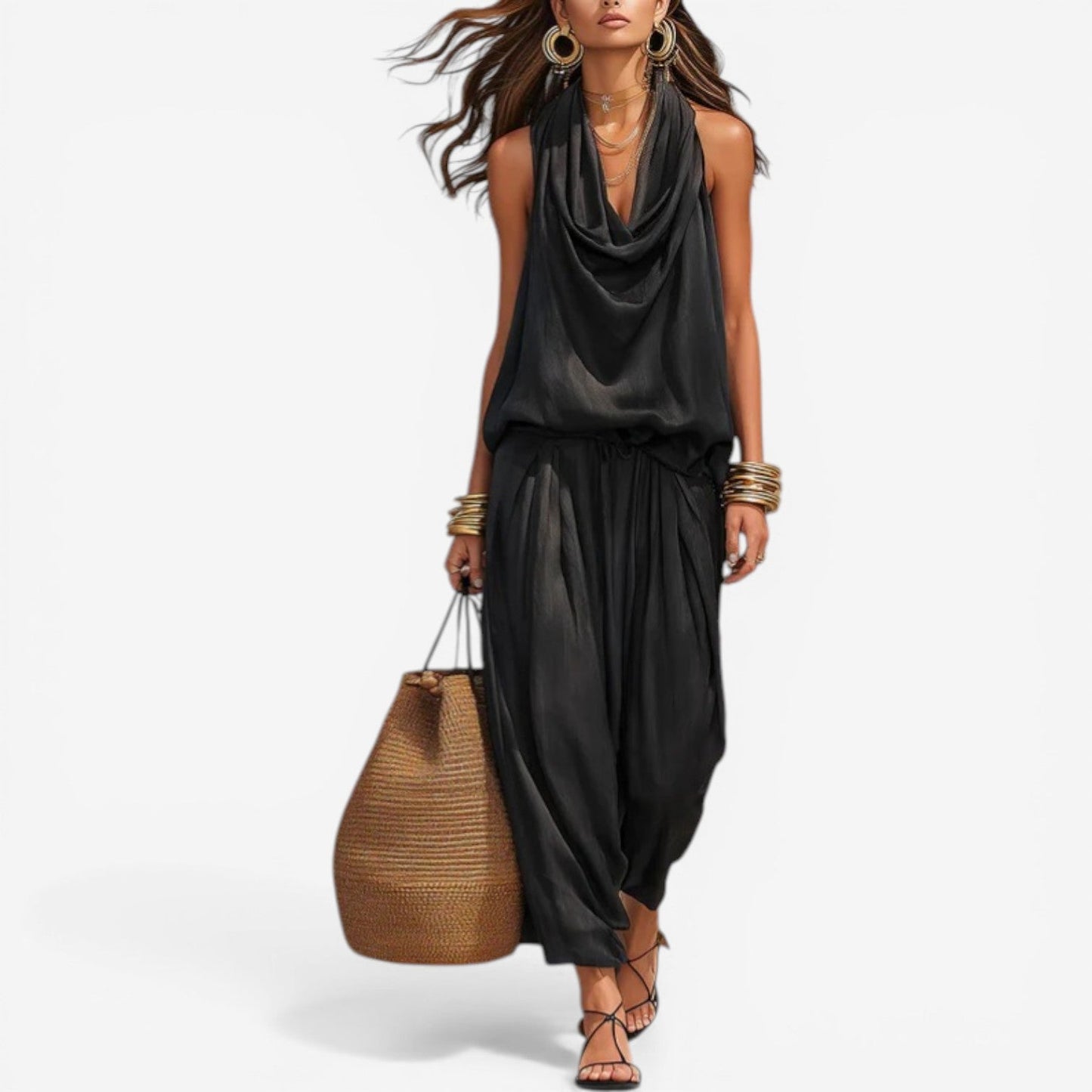 Zyrill™ Vestido negro