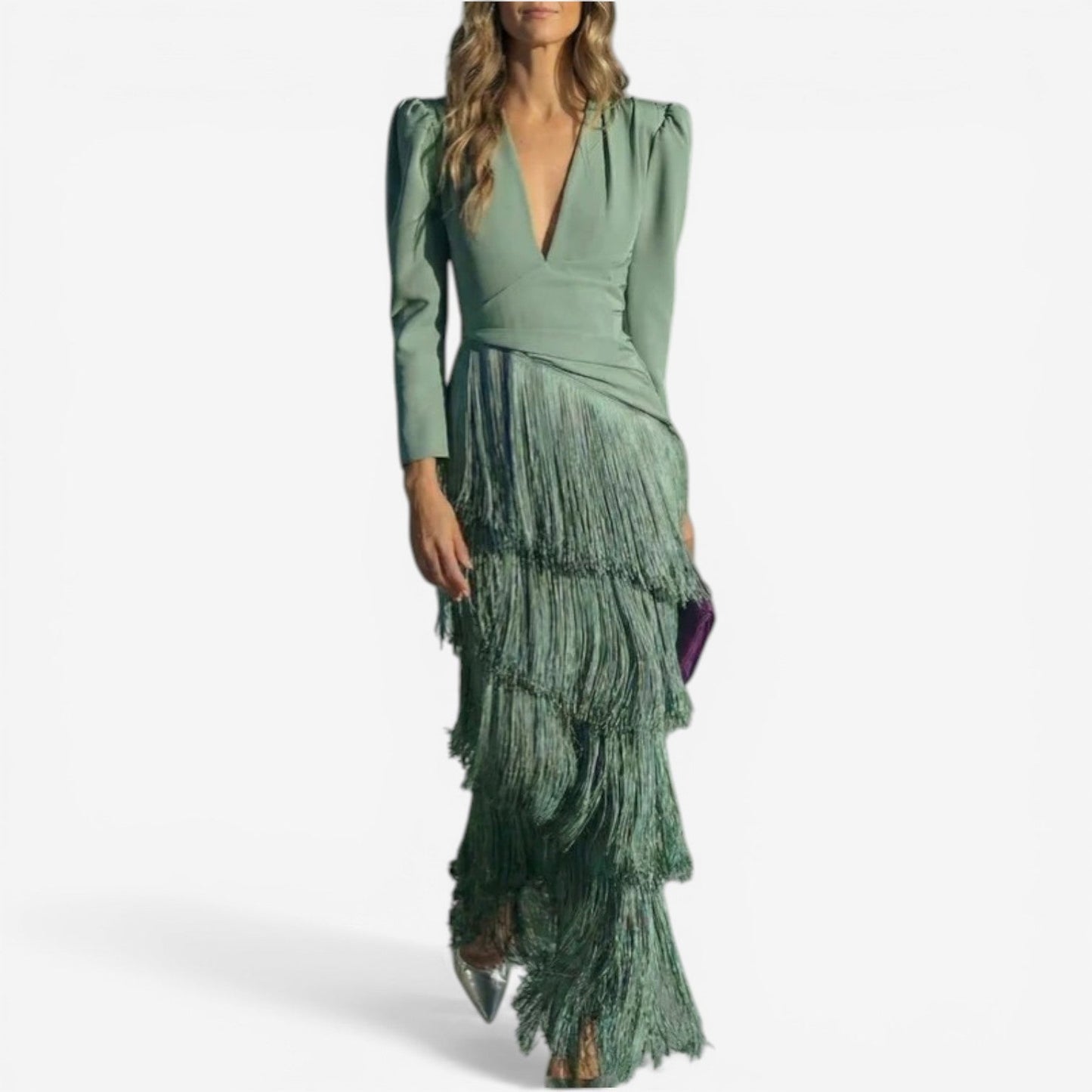 Atasha™ Vestido con flecos