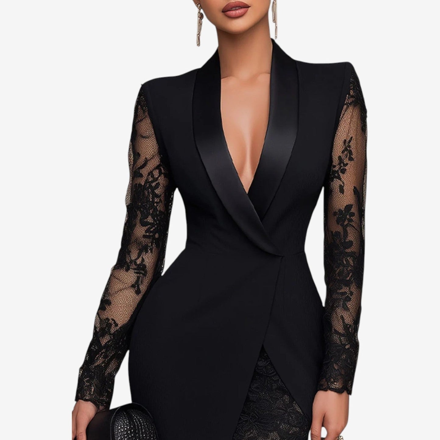 Annabelle™ Vestido elegante con encaje