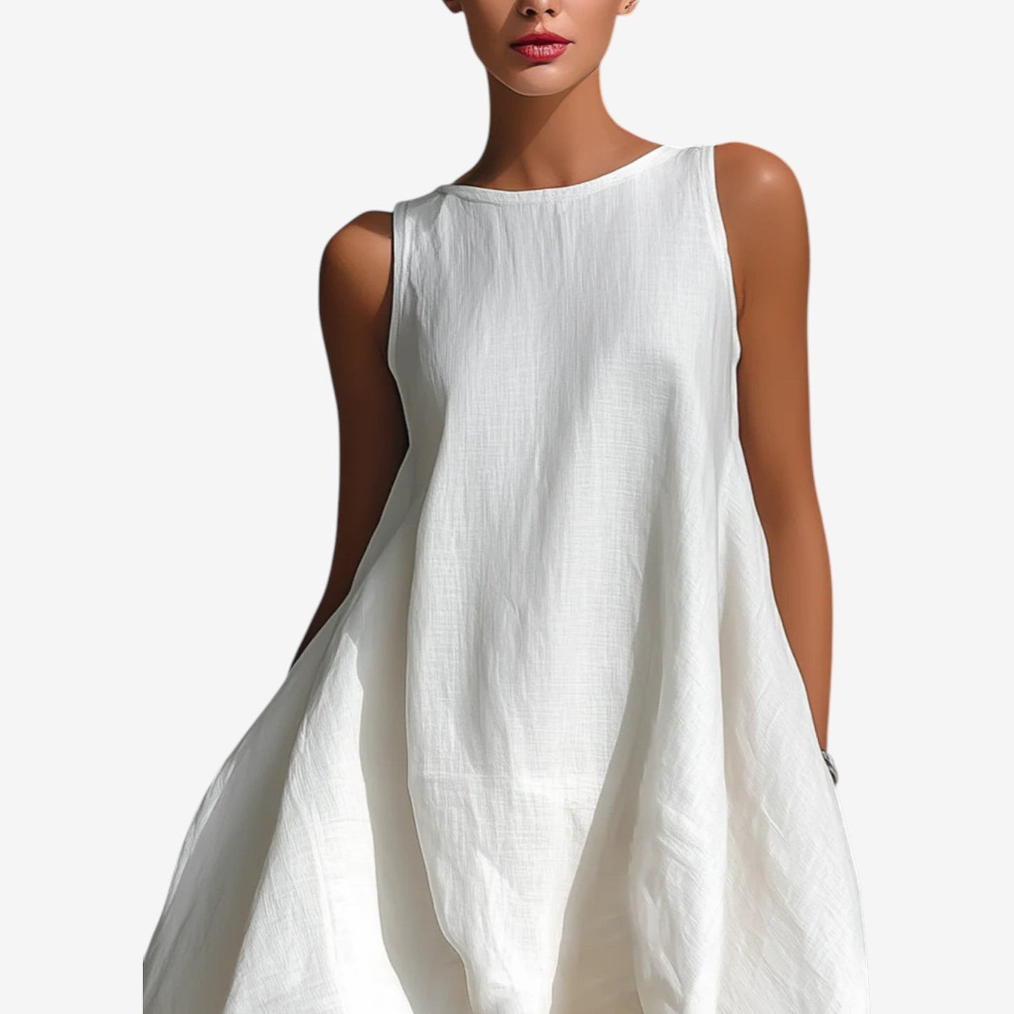 Ethel™ Vestido fluido de línea suave