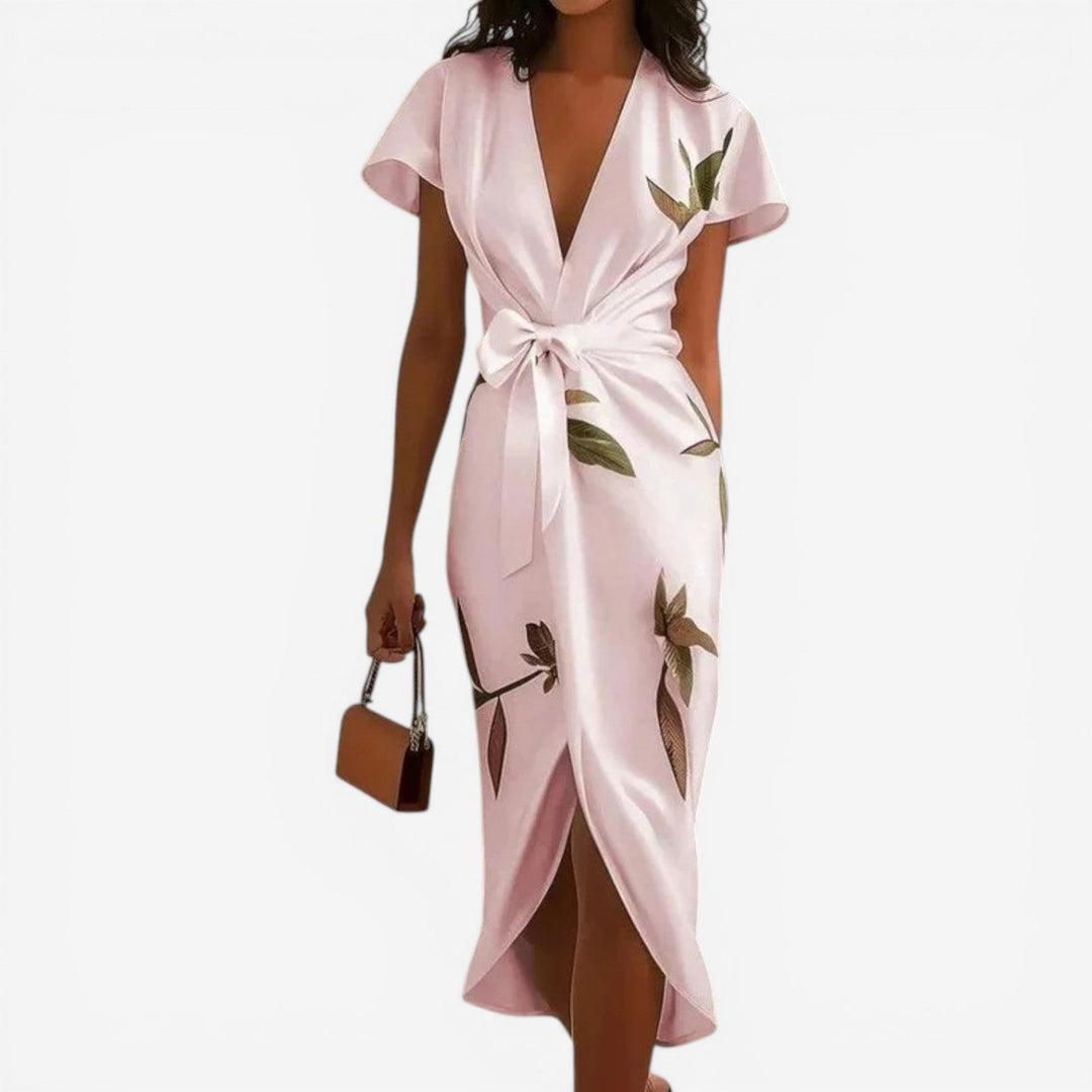 Hailey™ Vestido midi envolvente