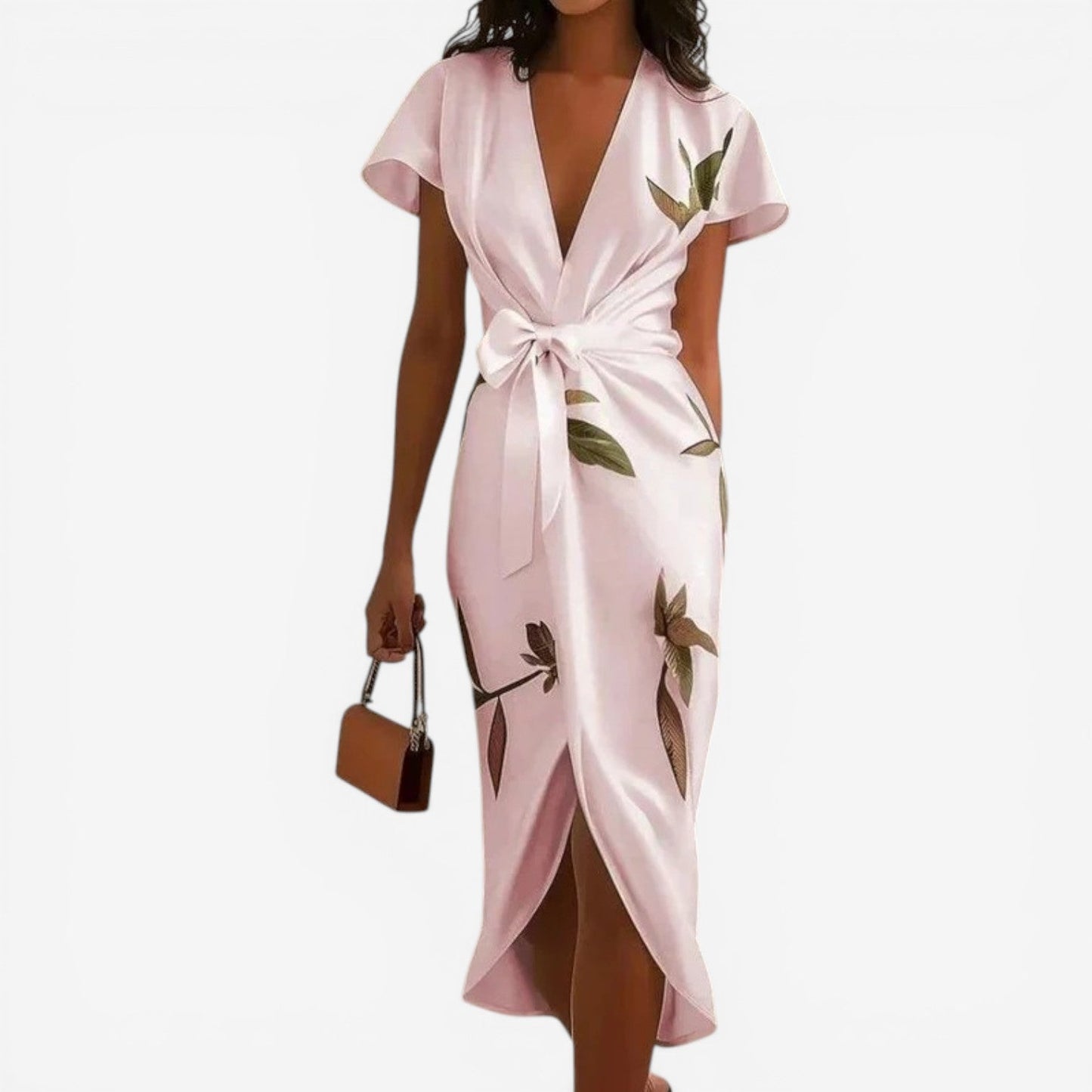 Hailey™ Vestido midi envolvente