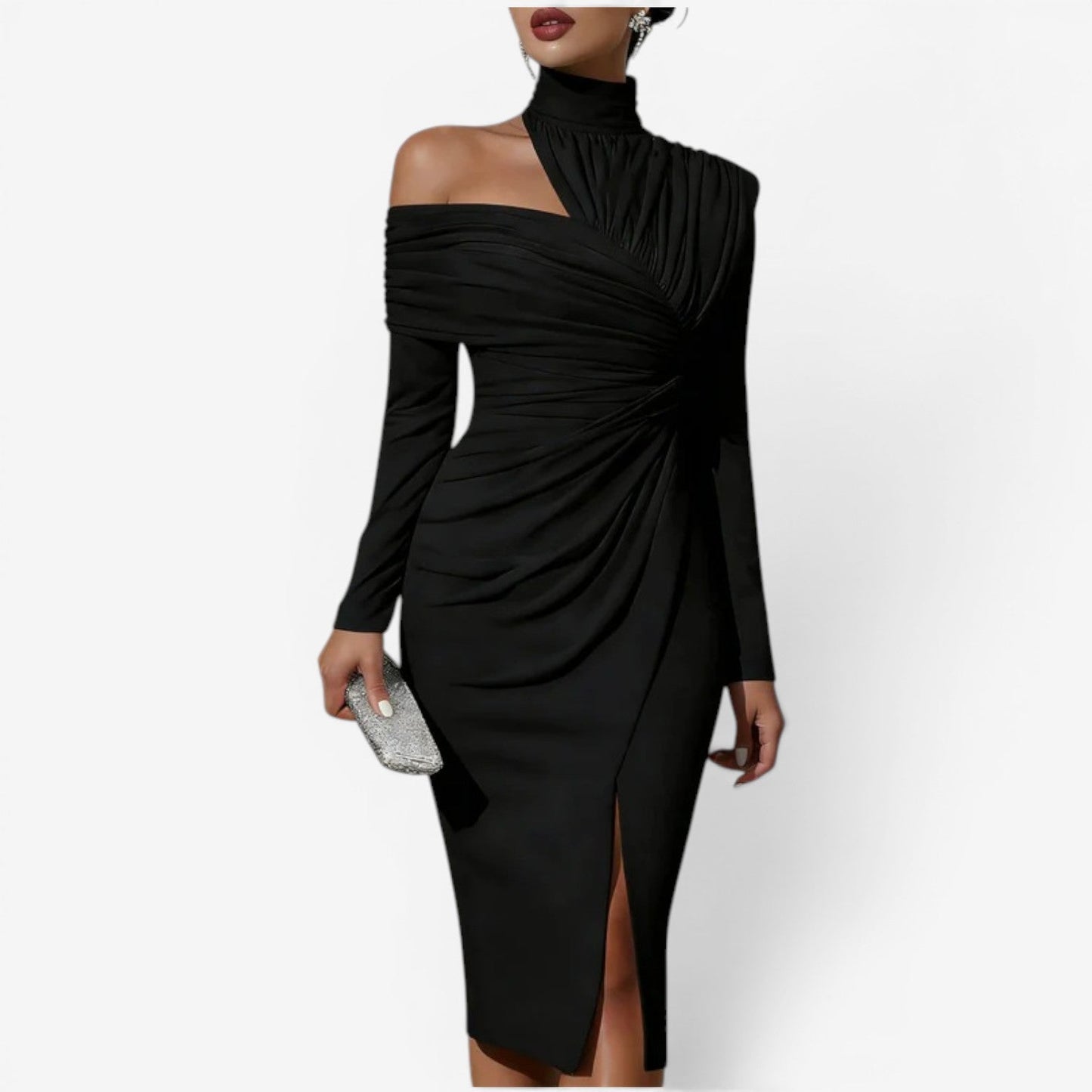 Queenie™ vestido midi envolvente